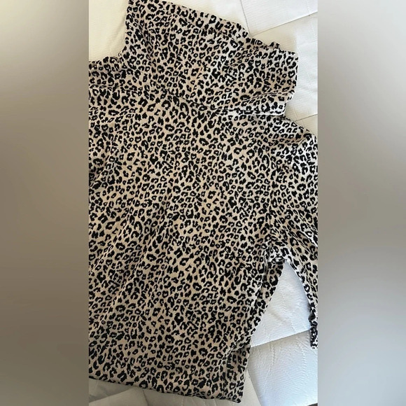 Made In Italy Animal Print Midi Dress Tunic - Picture 9 of 12